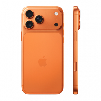 Apple iPhone 17 Pro Max 256 GB: 6.9-inch Display with ProMotion, A19 Pro Chip, Best Battery Life in Any iPhone Ever, Pro Fusion Camera System, Center Stage Front Camera; Cosmic Orange