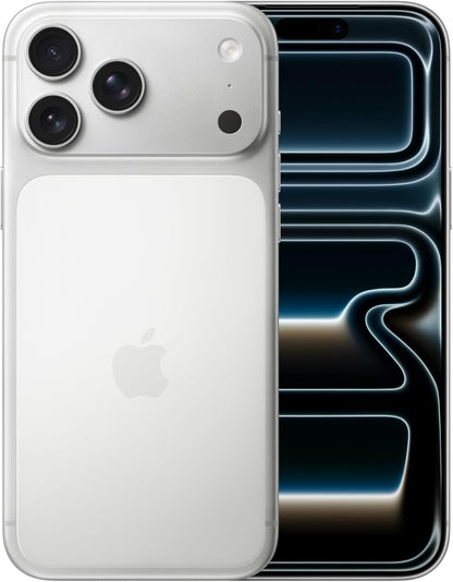 Apple iPhone 17 Pro Max 256 GB: 6.9-inch Display with ProMotion, A19 Pro Chip, Best Battery Life in Any iPhone Ever, Pro Fusion Camera System, Center Stage Front Camera; Silver